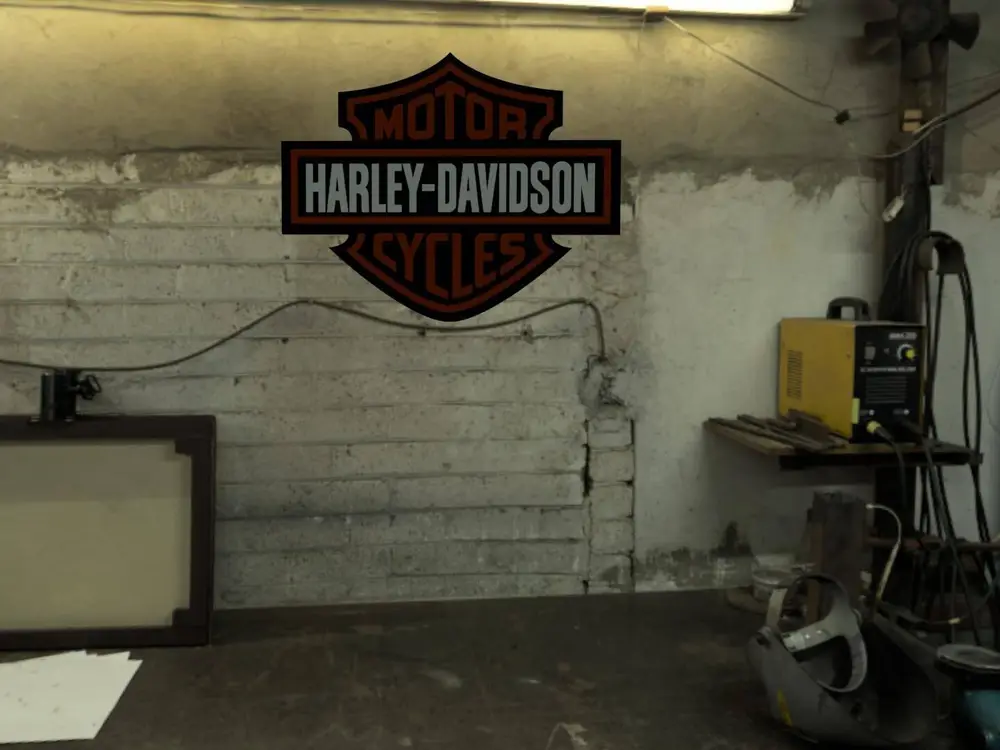 Harley Davidson wall art