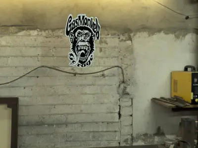 GasMonkey Garage wall art