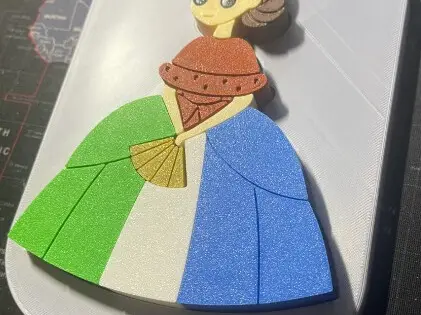 Princess - insert puzzle for kids