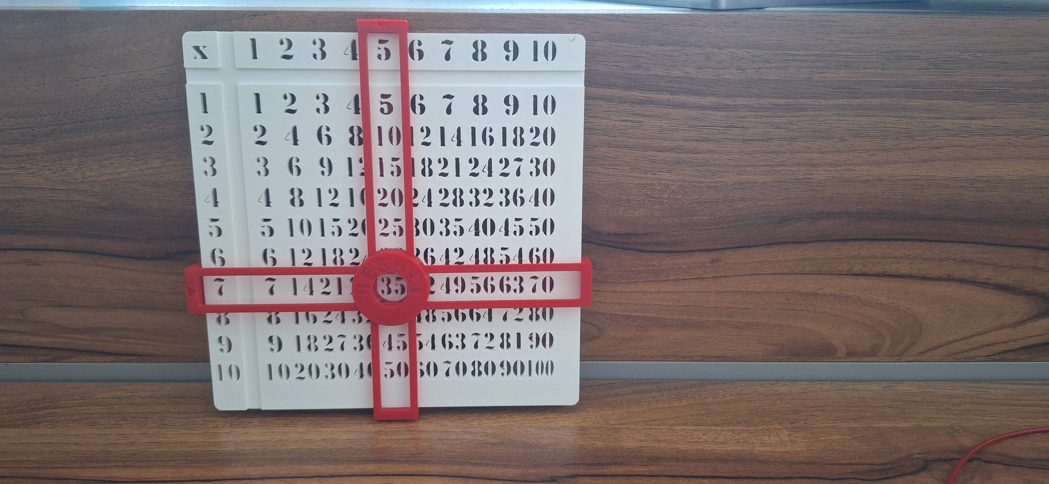 Multiplication Table Manual Calculator No Need AMS Makeronline 