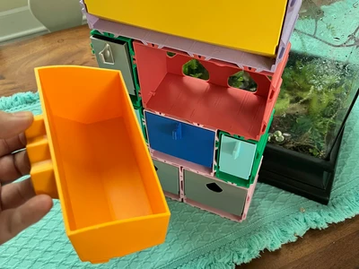 GridLok Tilt Box - 6" 3 Finger Grab