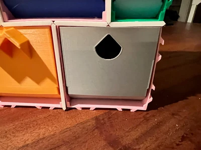 GridLok Tilt Box 4" - Finger Hole Edition