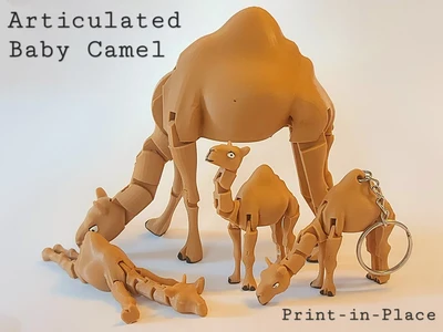 Baby Camel (Print-in-Place)