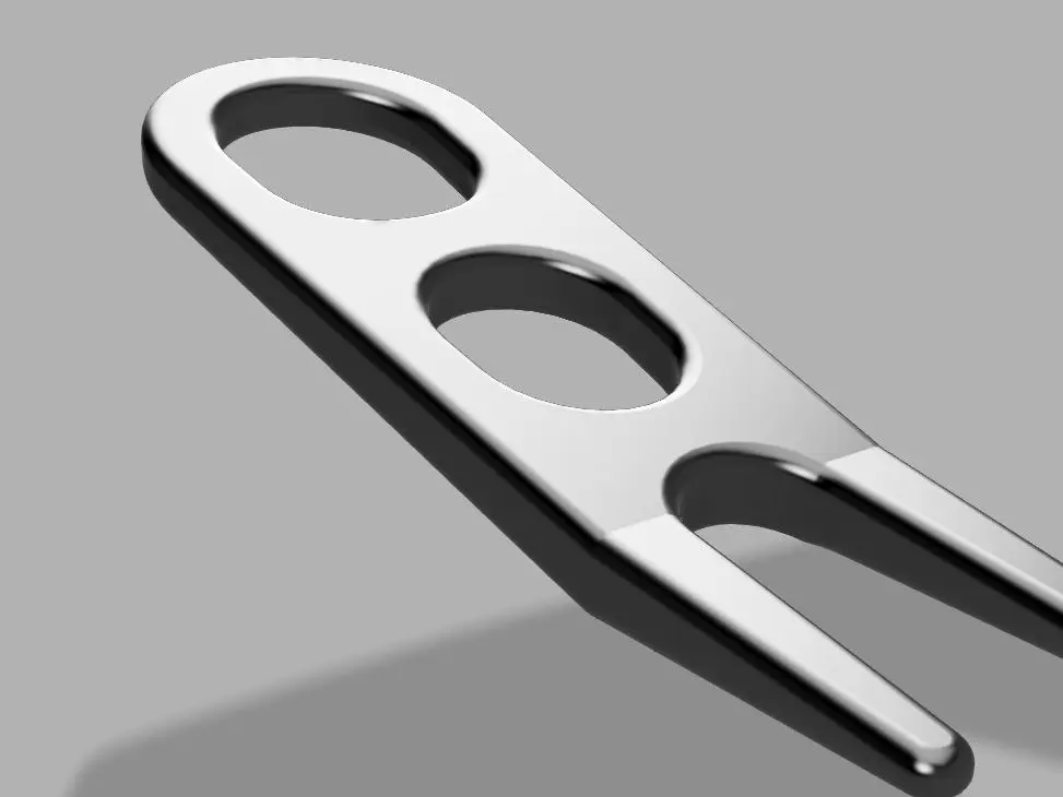 Plug Removal Fork for Exercise Ball