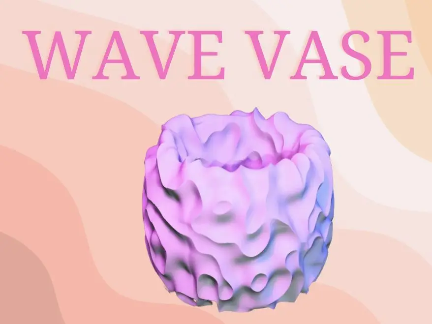 wavy vase