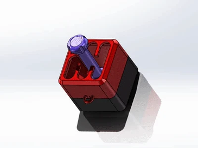 手动挡杆钥匙扣Manual lever key chain
