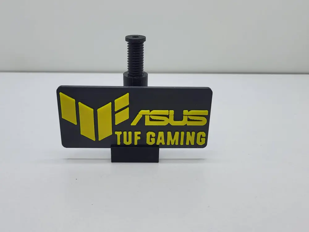 Adjustable graphic card holder bracket - Asus TUF Gaming logo