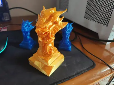 Dragon statue