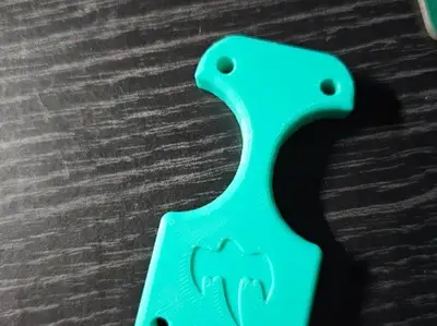 Ghost Knuckle Keychain EDC Keyring