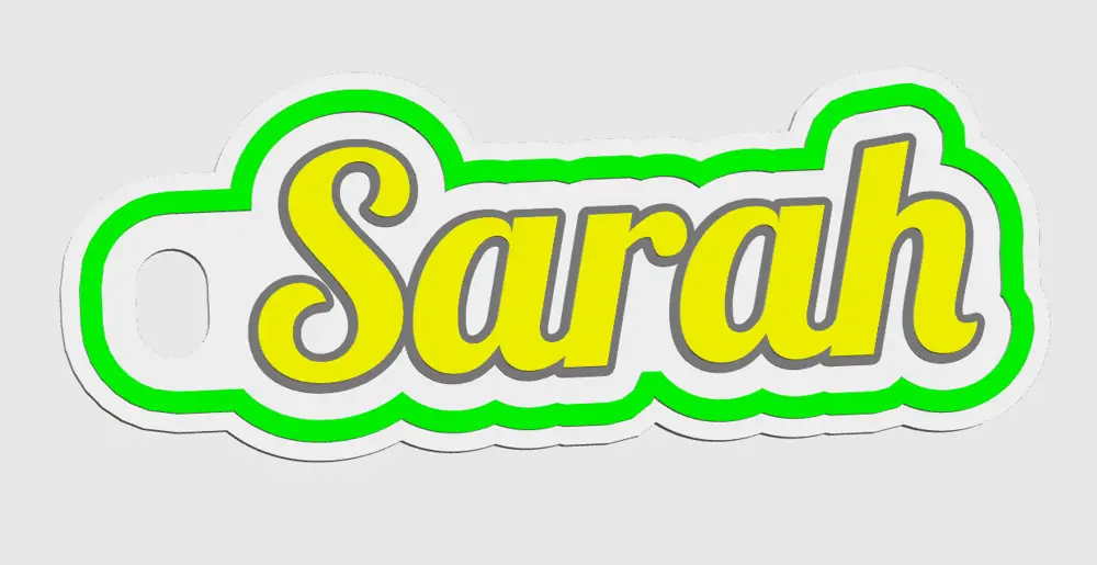 Keychain Sarah