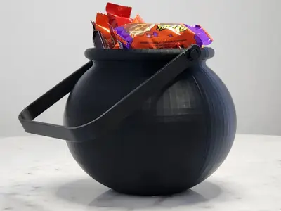 Cauldron Candy Bucket