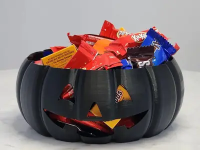 Pumpkin Candy Bowl