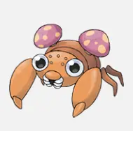 pokemon paras keychain