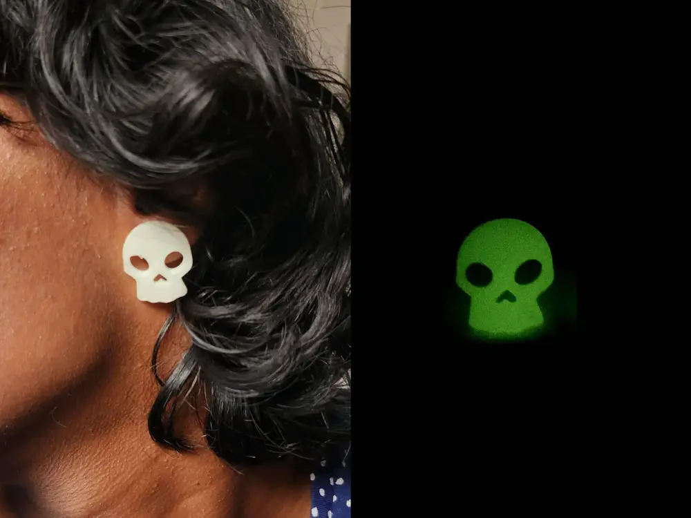 Halloween Glow-In-The-Dark Earrings