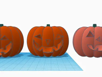 Halloween Pumpkins heads