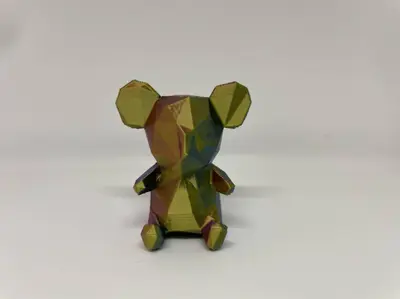 Low-poly koala