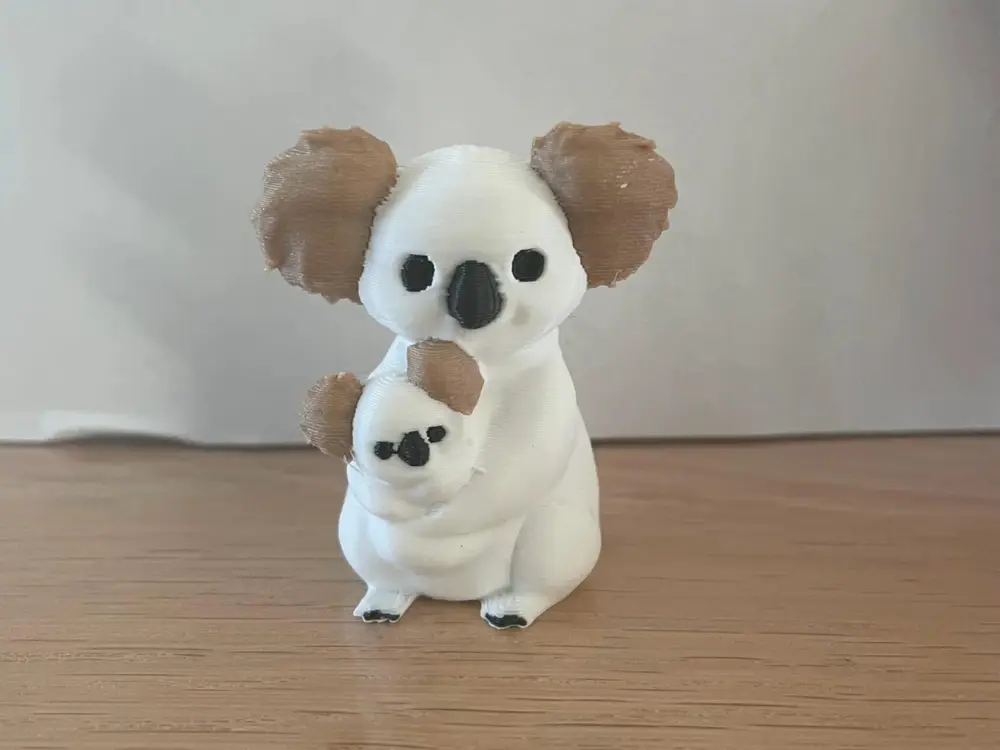 Koala with baby