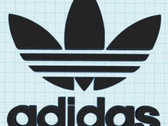 Old logo adidas
