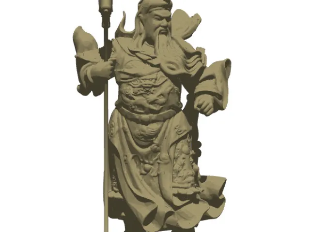 武聖 関羽像 約30cm