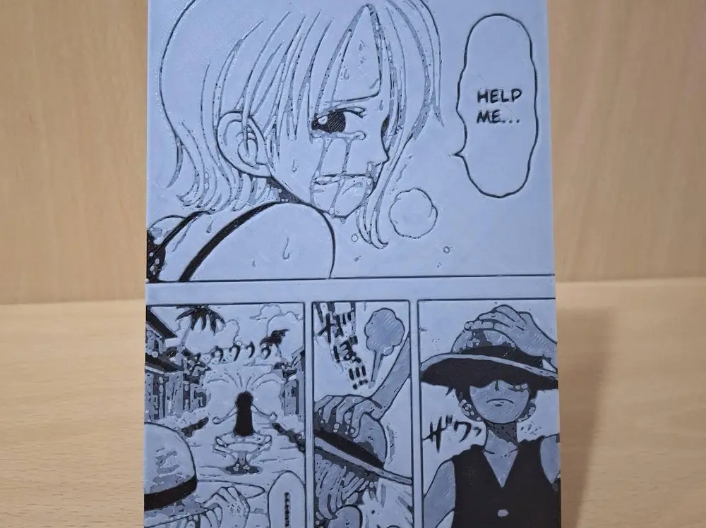 Nami Help One Piece Hueforge
