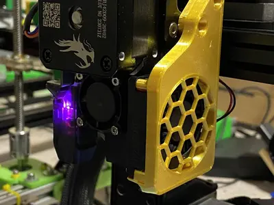 Ender 3 v3 SE Fan mod