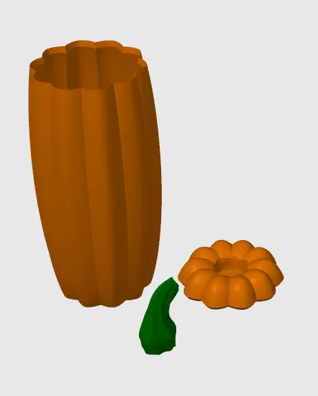 Halloween Pumpkin Vase