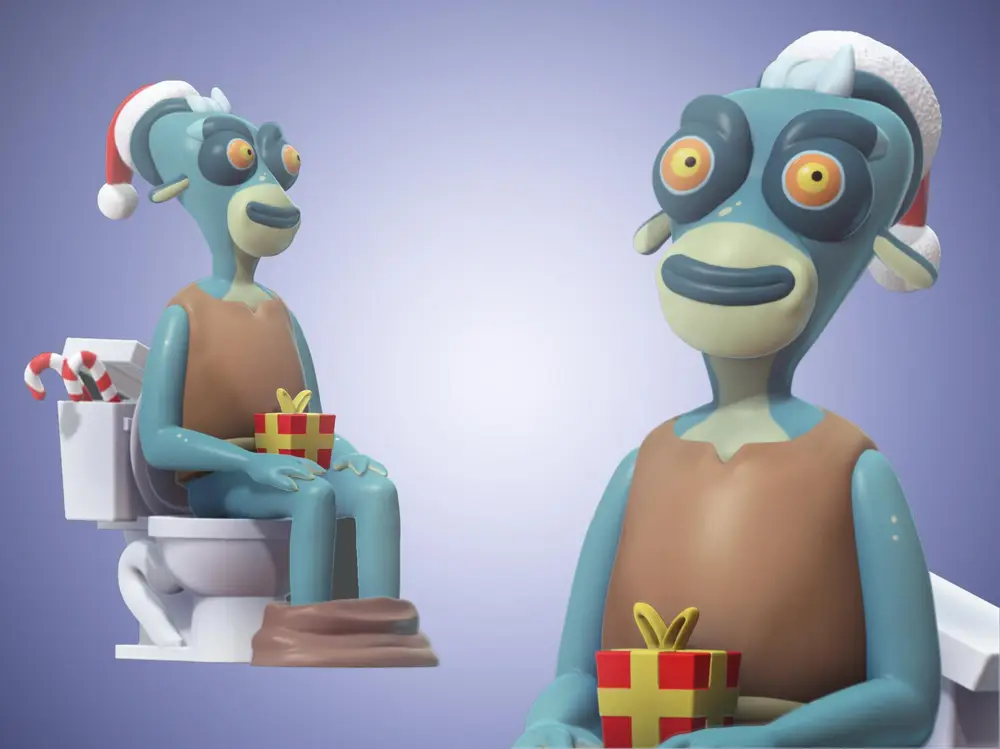Tony - Rick and Morty - christmas Edition