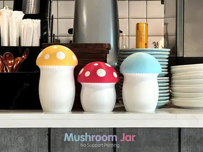 Mushroom Jar