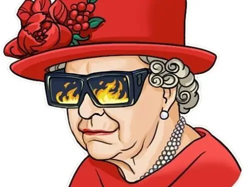 Keychain Elizabeth II