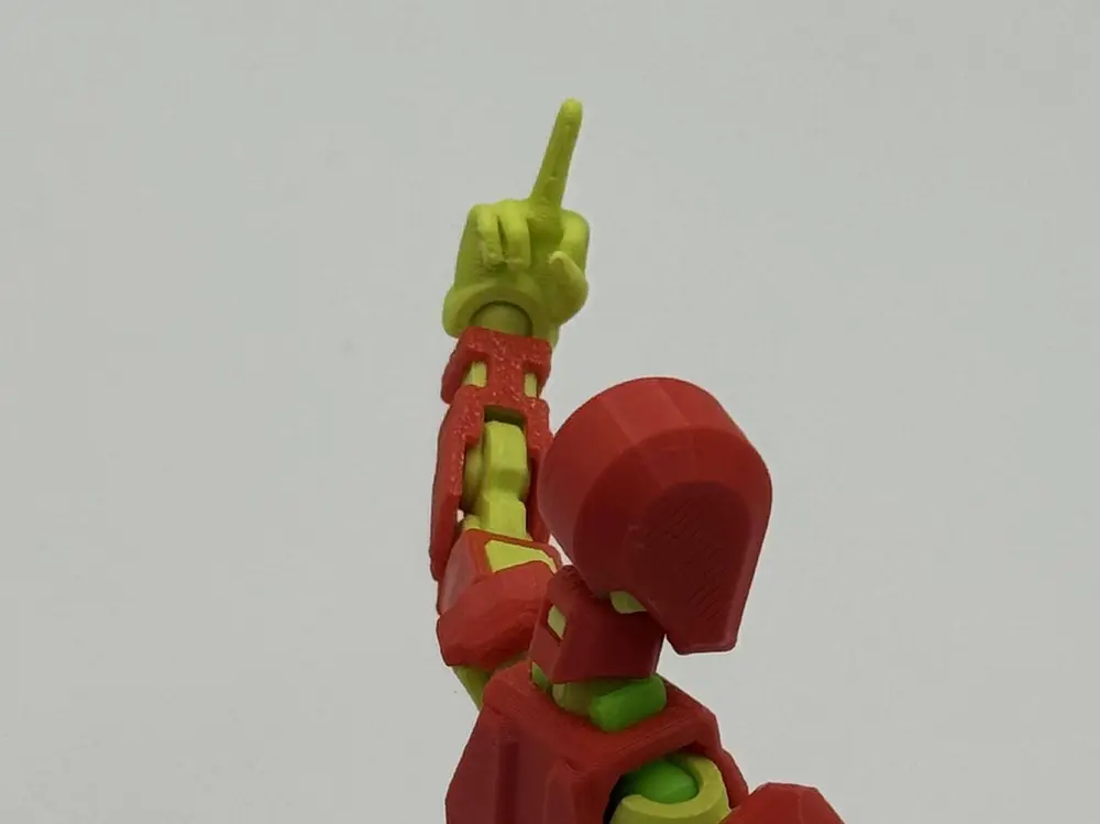 MIDDLE FINGER DUMMY 13