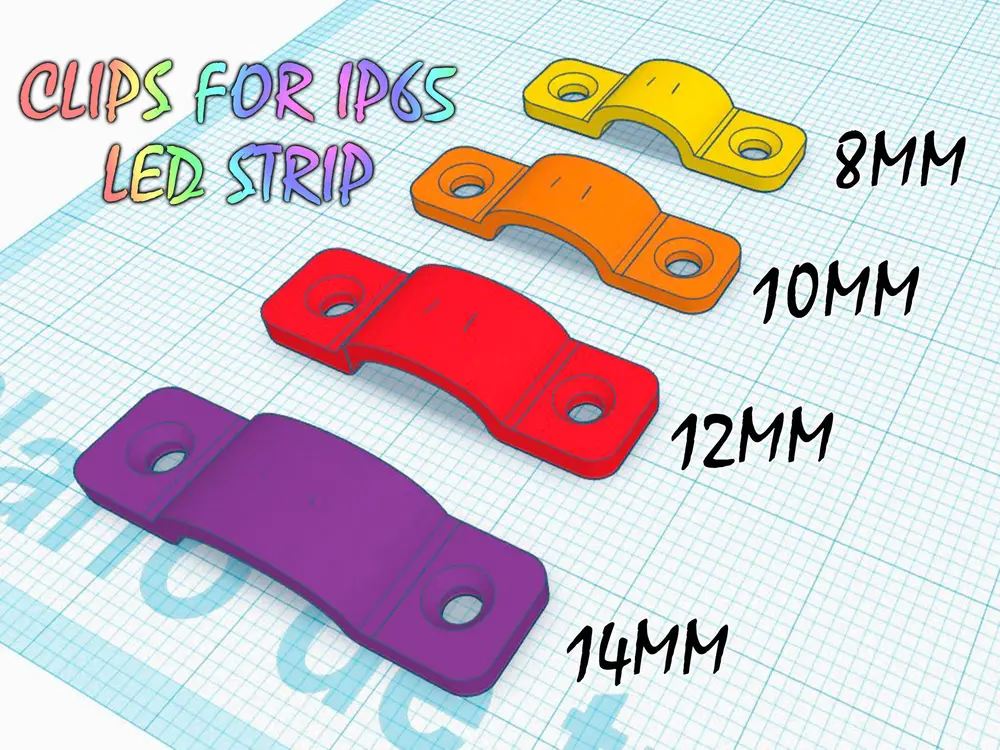 IP65 Clip LED Strip ALL SIZES