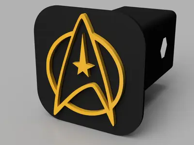 Hitch Cover Star Trek TNG