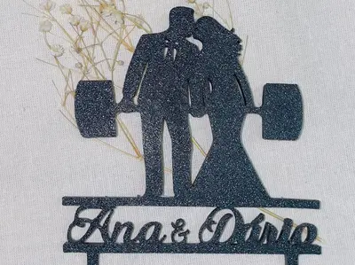 Wedding cake topper