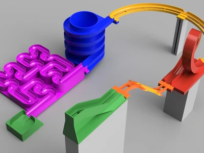 Marble Run Challenge - Lego Compatible