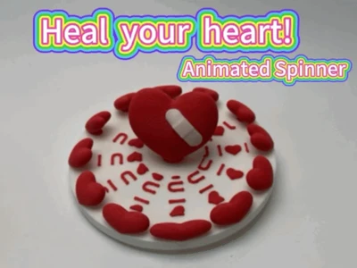 Animated Spinner - Heal your heart