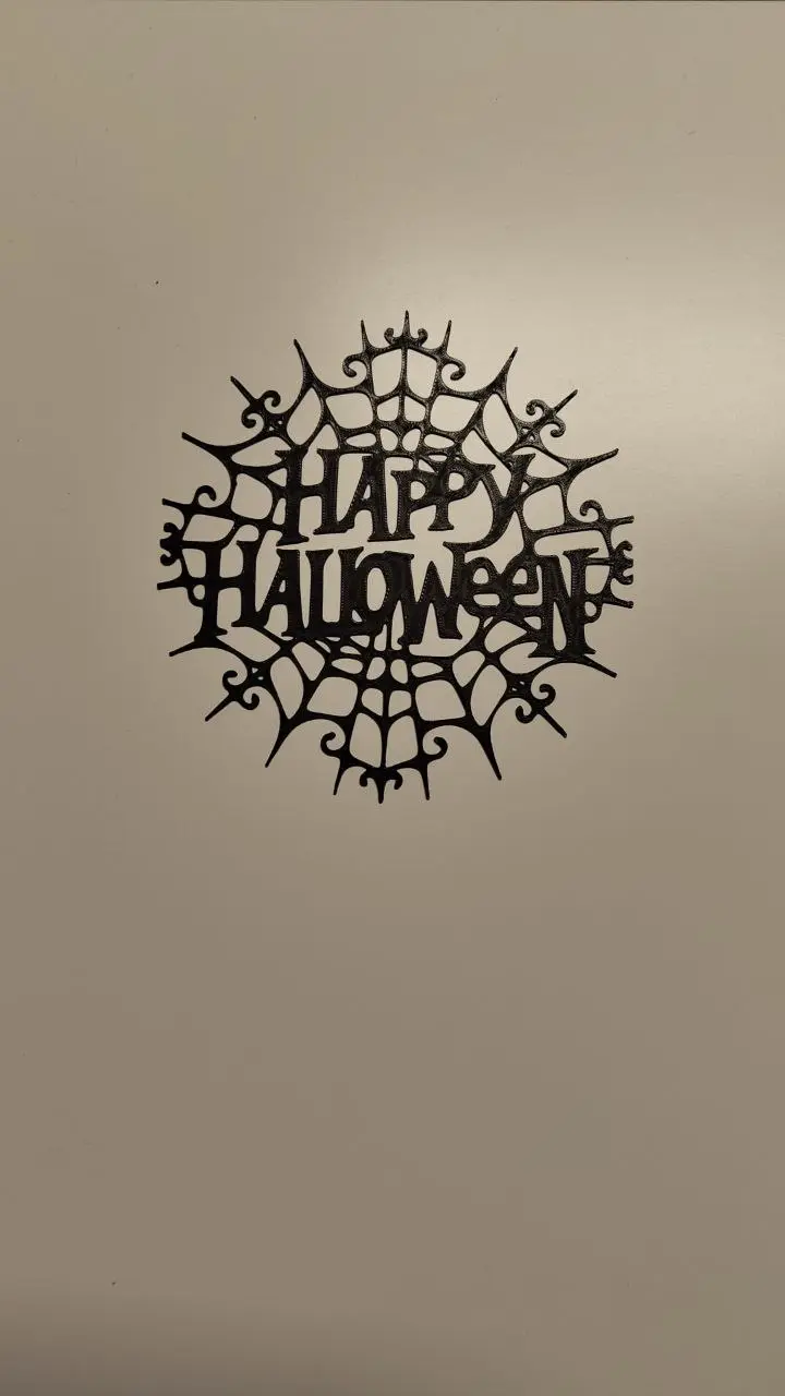 Wall art happy halloween