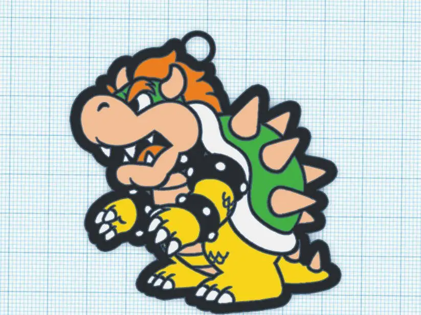 Bowser keychain
