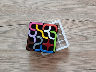 Curves puzzle for kids