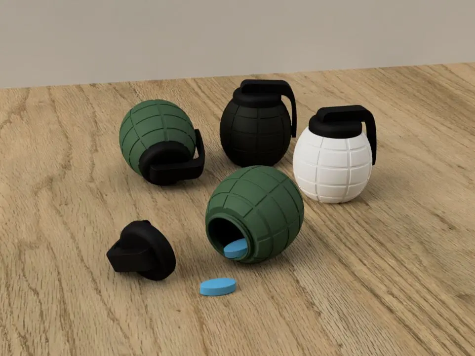 Grenade pilbox