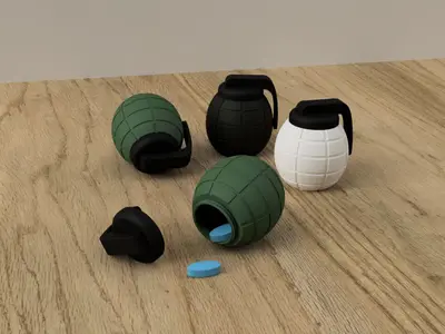 Grenade pilbox