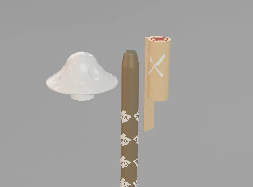 Mushroom Bic Pen V11