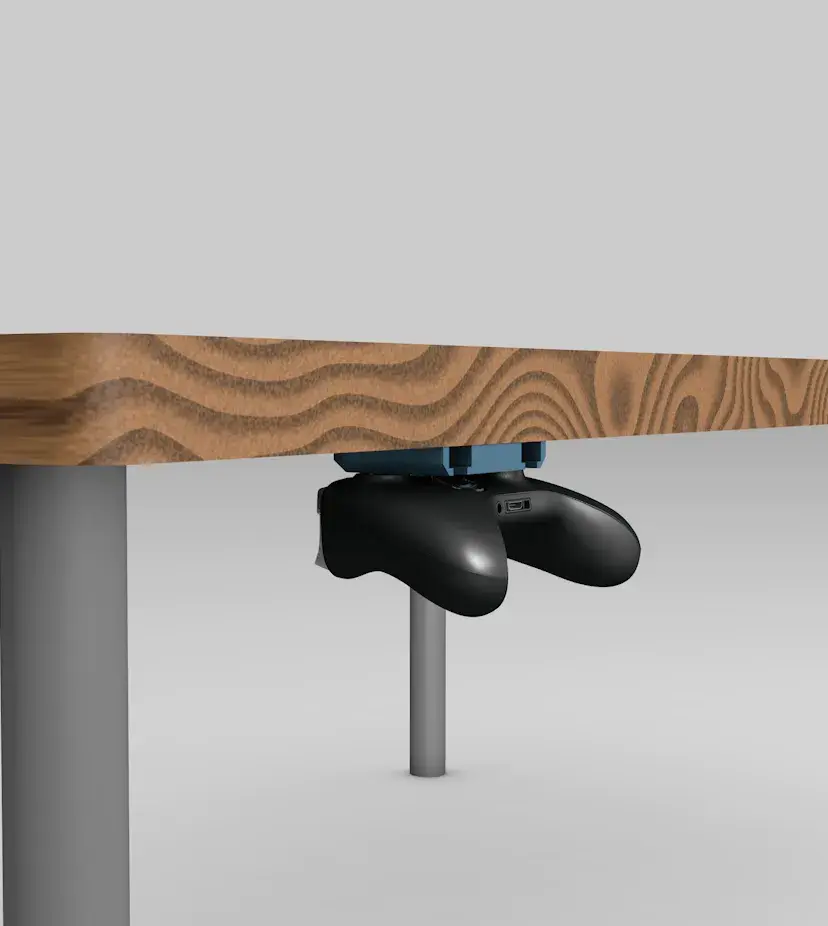 Xbox Controller Under Desk Holder