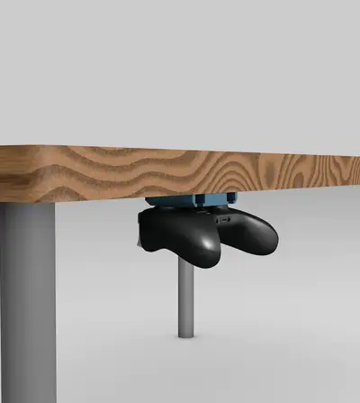 Xbox Controller Under Desk Holder