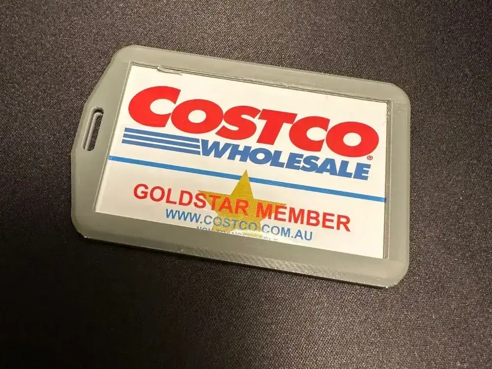 Double Badge Holder