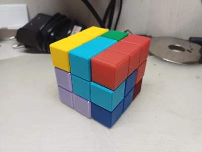 Cube Puzzle Box for kids