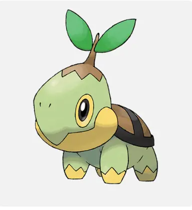 pokemon Turtwig keychain