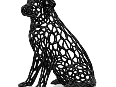 Dog / labrador voronoi