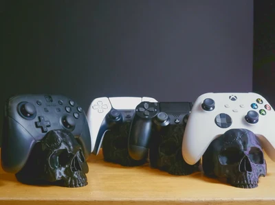 Skull Controller Stands|Pack of 4 Controller Types