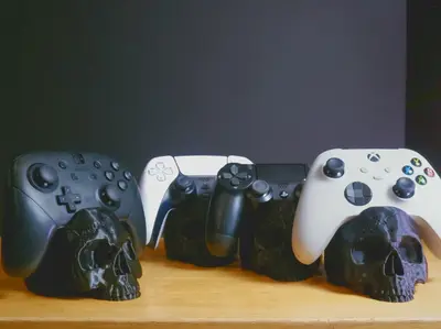 Skull Controller Stands|Pack of 4 Controller Types