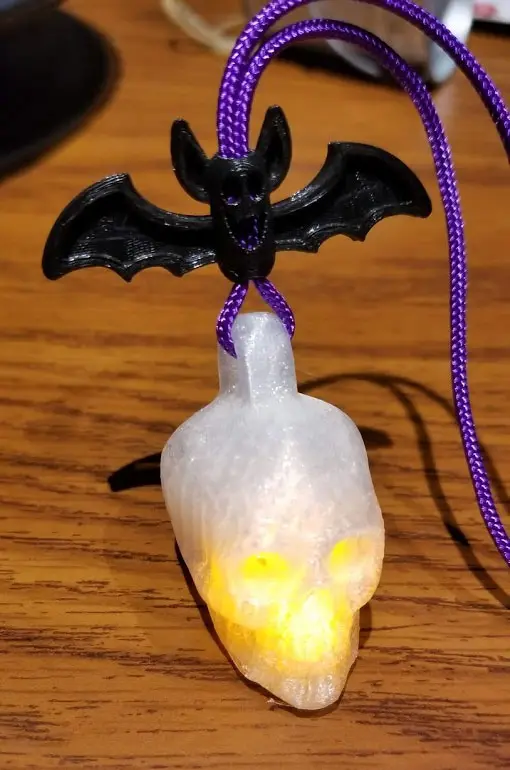 Halloween Bat Bead